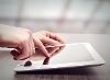 Digital self-service on a tablet