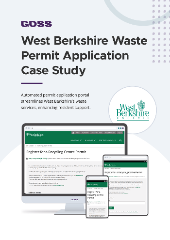 West Berkshire Waste Permit Application Case Study Front Cover